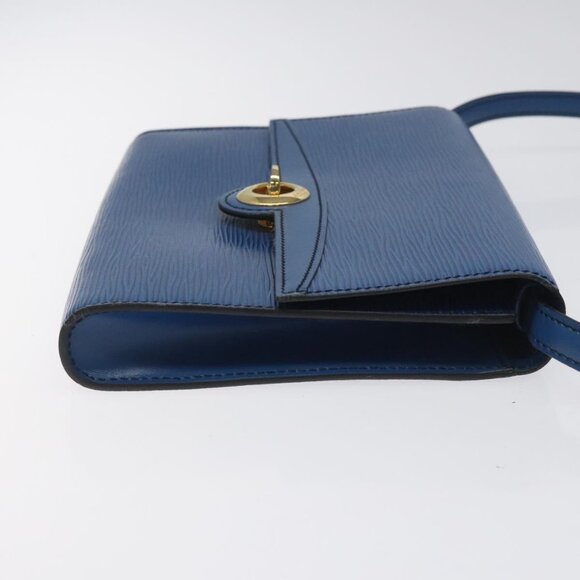 LOUIS VUITTON Epi Pochette Arche Shoulder Bag Blue M52575 LV Auth 115007 - Picture 5 of 16